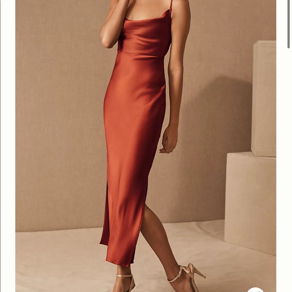 Sachin and Babi cali cinnamon colored dress, 6 NWT